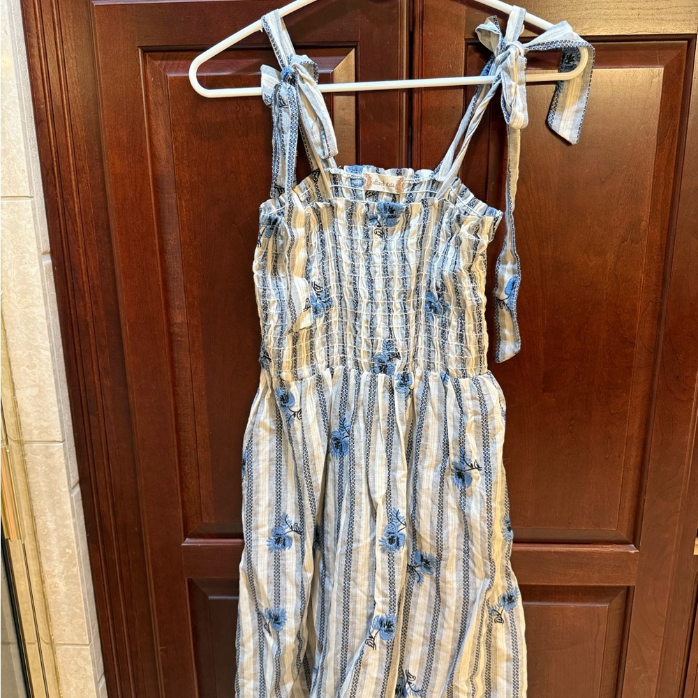 Altar'd State Blue and White Textured dress new without tags, never worn
